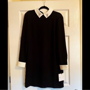 NWT - Victoria Beckham for Target | Mini dress with white collar and cuffs